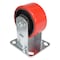 Vestil Polyurethane Rigid Caster 4 In. Diameter x 2 In. Width 792 Lb. Capacity Red/Black CST-VE-4X2PU-R - alternate 6